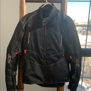 Black Sedici motorcycle Jacket